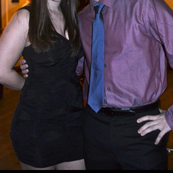 Bebe Bodycon rouched dress - Picture 2 of 3